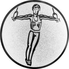9100.549 Pokal-Emblem Turnen - Ringe | 25 mm Ø