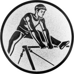 9100.550 Pokal-Emblem Turnen - Reck | 25 mm Ø