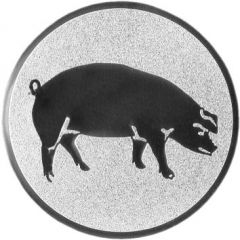 9100.564 Pokal-Emblem Schwein | 25 mm Ø