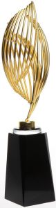 A68456 Metall Resin Gold-Platin Design-Trophäe | 29,0 cm