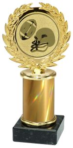 900.01.338 Football Pokal inkl. Beschriftung | Serie 3 Stck.