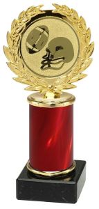 900.08.338 Football Pokal inkl. Beschriftung | Serie 3 Stck.