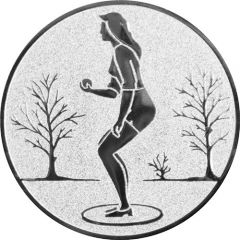 9100.437 Pokal-Emblem Boule - Pétanque Damen | 25 mm Ø