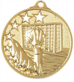 A9258 Handball Medaillen 45 mm Ø inkl. Band o. Kordel | montiert