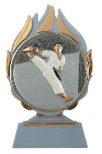 BL.001.04A Karate Pokal-Aufsteller | 13,5 cm