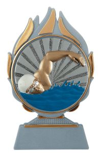 BL.001.07A Schwimmer Pokal-Aufsteller | 13,5 cm