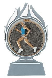 BL.001.32B Läuferin Pokal-Aufsteller | 13,5 cm