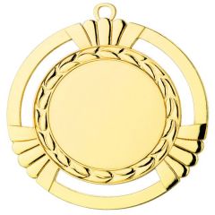 D62 Medaille 90 mm Ø inkl. Emblem u. Kordel / Band | montiert
