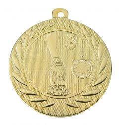 DI5000.G Läufer Medaille Schwerin 50 mm Ø inkl. Kordel / Band | montiert