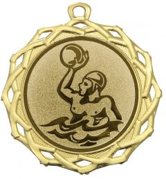 DI7003.225 Wasserball Medaille Cannstatt 70 mm Ø inkl. Band / Kordel | montiert