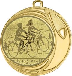 DI7006.251 Radwander Medaille 70 mm Ø inkl. Kordel / Band | montiert