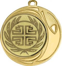 DI7006.363 Turnerbund Medaille 70 mm Ø inkl. Kordel / Band | montiert