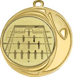 DI7006.303 Tischkicker Medaille 70 mm Ø inkl. Kordel / Band | montiert