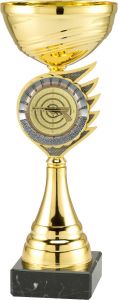 ET.407.215 Schützen - Pistole Pokal inkl. Beschriftung | Serie 5 Stck.