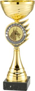 ET.407.234 Schäferhund Pokal inkl. Beschriftung | Serie 5 Stck.