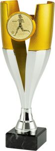 ET.466.01.220 Frauenfussball Pokal inkl. Beschriftung | 28,0 cm