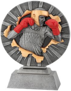 FG1112 Boxer - Boxsport Kunstharzpokal inkl. Beschriftung | 20,0 cm