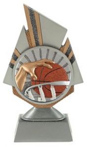 FG130.BL23 Basketball Pokal  inkl. Beschriftung | 3 Größen