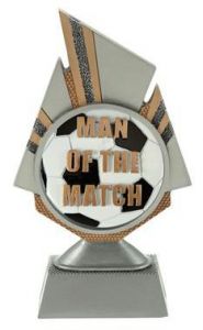 FG130.FG040 Fussball - Man of the Match Pokal inkl. Beschriftung | 3 Größen