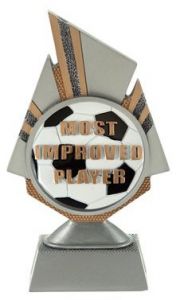 FG130.FG042 Fussball - Most improved Player Pokal inkl. Beschriftung | 3 Größen