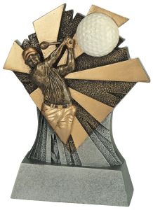 FG2070 Golf Pokalfigur inkl. Beschriftung | 3 Größen