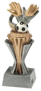 FX100.013 Fussball - Torwart Pokal-Trophäe inkl. Beschriftung | 3 Größen