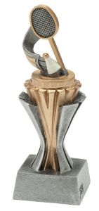 FX100.028 Badminton Pokal-Trophäe inkl. Beschriftung | 3 Größen