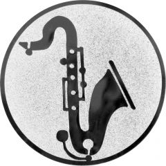 9100.575 Pokal-Emblem Saxophon | 25 mm Ø