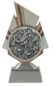 FG130.036 Agility - Hunde Pokal  inkl. Beschriftung | 3 Größen
