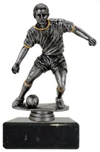 M34170 Fussball Figur mit Marmorsockel 10,8 cm | montiert