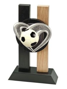 H340.2504 Fussball Holz-Pokal Stuttgart inkl. Beschriftung | 3 Größen