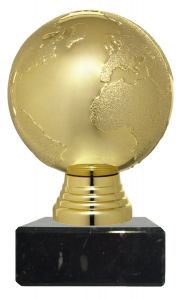 M420.501 Globus - Sieger 3D-Pokalfigur inkl. Beschriftung | 13,3 cm