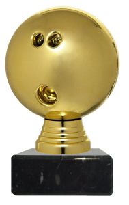 M420.504 Bowling - Kegler 3D-Pokalfigur inkl. Beschriftung | 13,3 cm