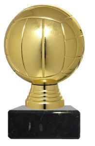 M420.506 Volleyball 3D-Pokalfigur inkl. Beschriftung | 13,3 cm