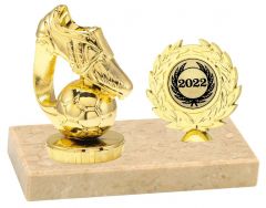 M654.005 Fussball Pokal inkl. Beschriftung | 10 x 12,5 cm