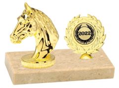 M654.007 Reitsport - Pferde Pokal inkl. Beschriftung | 10 x 12,5 cm