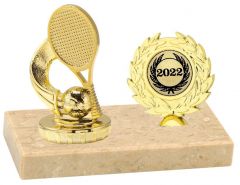 M654.008 Tennis Pokal inkl. Beschriftung | 10 x 12,5 cm