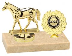 M654.046 Reitsport - Pferde Pokal inkl. Beschriftung | 10 x 12,5 cm