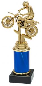 9.09.34328 Motocross Pokal Trophäe inkl. Beschriftung | 19,9 cm