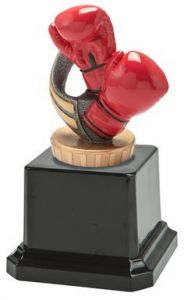 N78.FX016 Boxer - Boxsport Pokalfigur inkl. Beschriftung | 12,5 cm