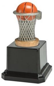 N78.FX029 Basketball Pokalfigur inkl. Beschriftung | 12,5 cm