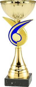 OUT2008.100 Pokal inkl. Emblem u. Beschriftung | 27,0 cm