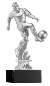 MP252.02 Fussball Figur mit Marmorsockel 15,8 cm | montiert