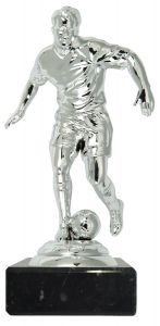 MP264.02 Fussball Figur mit Marmorsockel 18,5 cm | montiert