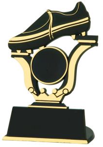 Q140.30 Fussball Pokal-Aussteller inkl. Emblem | 10,5 cm