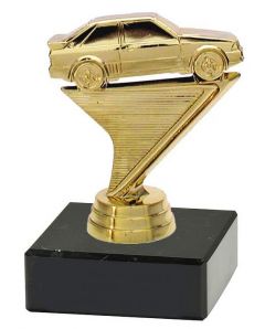 M34352 Rallyesport Pokal-Figur mit Marmorsockel inkl. Beschriftung | 10,5 cm