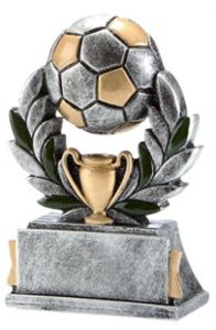 RE.014 Fussball Kunstharz-Pokal | 9,0 cm