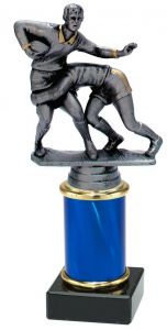 9.09.34418 Rugby Pokal Trophäe inkl. Beschriftung | 20,4 cm