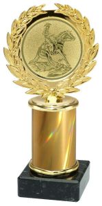 900.01.391 Westernreiten Pokal inkl. Beschriftung | Serie 3 Stck.