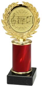 900.08.272 Musik Pokal inkl. Beschriftung | Serie 3 Stck.